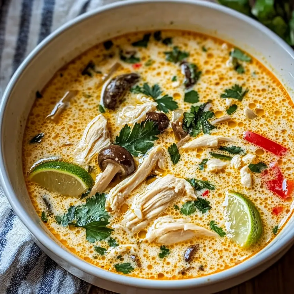 Tom Kha Gai (Thai Coconut Chicken Soup)