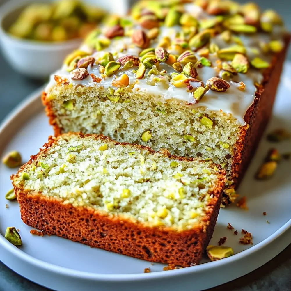 Pistachio Lemon Breakfast Bread