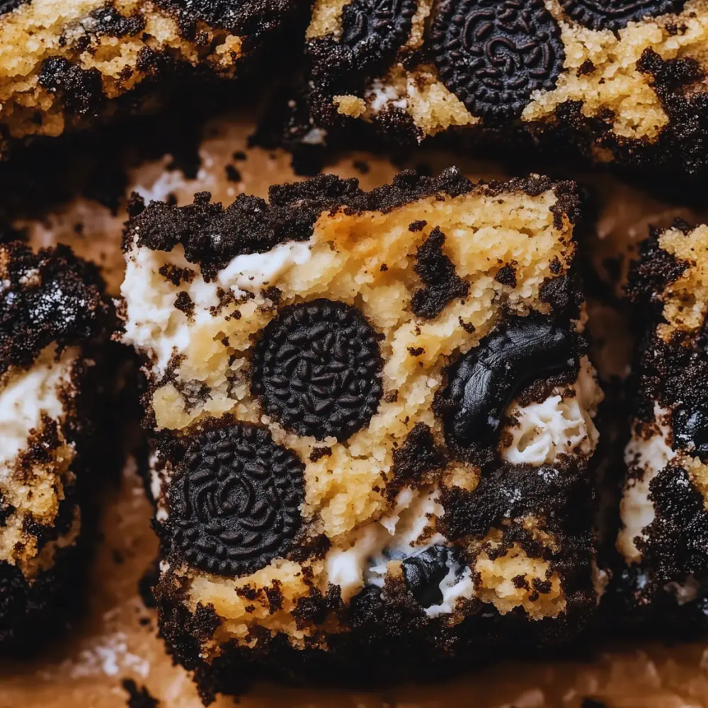 Oreo-Stuffed Brookies