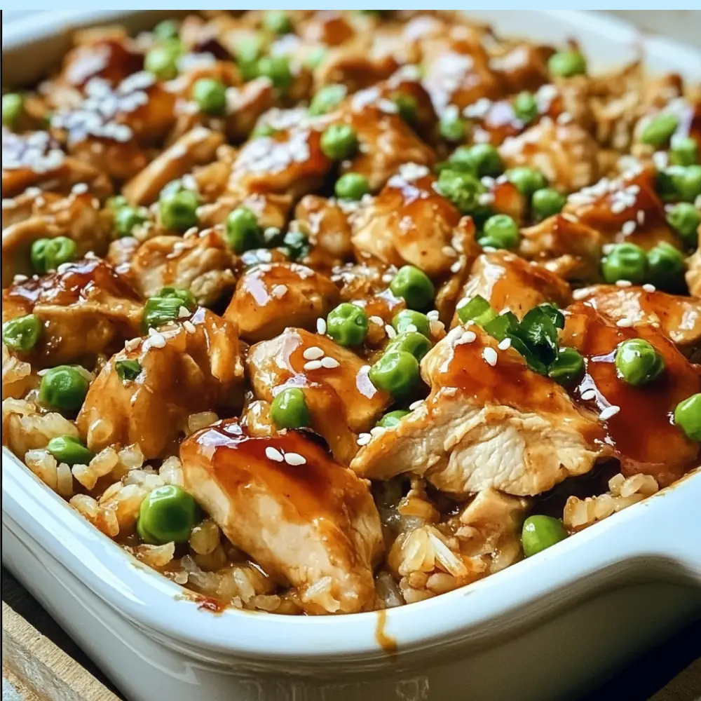 Teriyaki Chicken Casserole