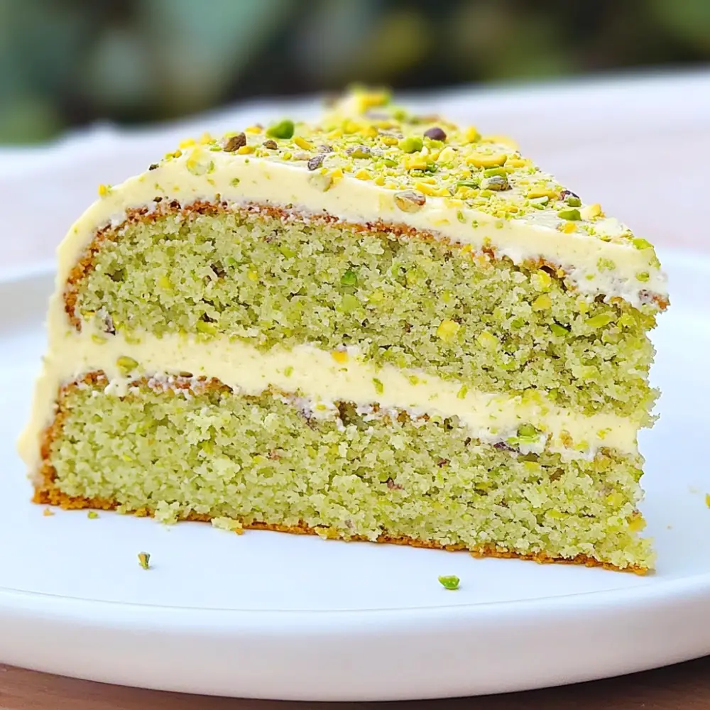 Moist Pistachio Cake