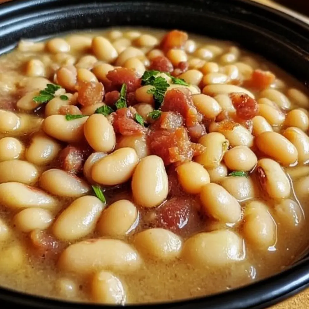 Savory Slow-Cooked Northern Beans