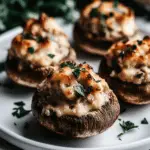 Best Christmas Stuffed Mushrooms