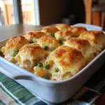 Chicken Bubble Biscuit Bake Casserole