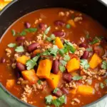 Turkey Sweet Potato Chili