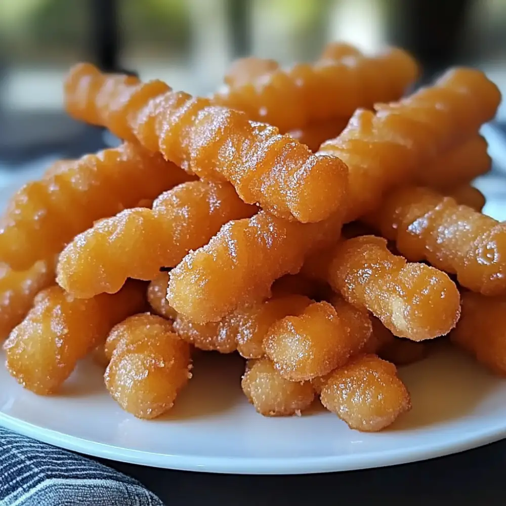 Crispy Funnel Cake Sticks