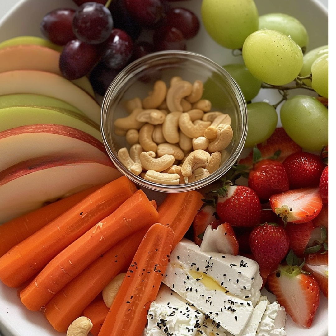 Clean Girl Fresh Lunch: A Wellness-Inspired Sunday Snack Plate