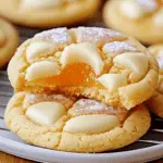 White Chocolate Creamsicle Orange Cookies