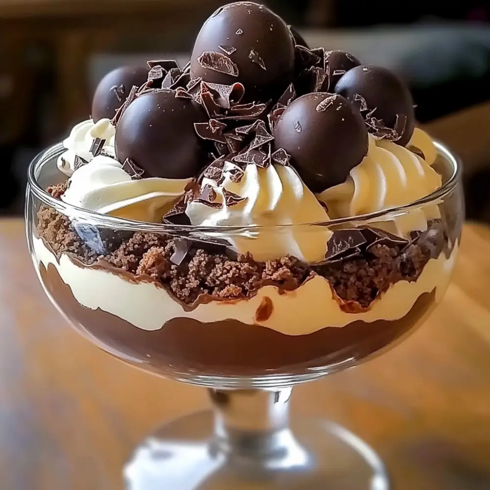 Heavenly Chocolate Cheesecake Trifle