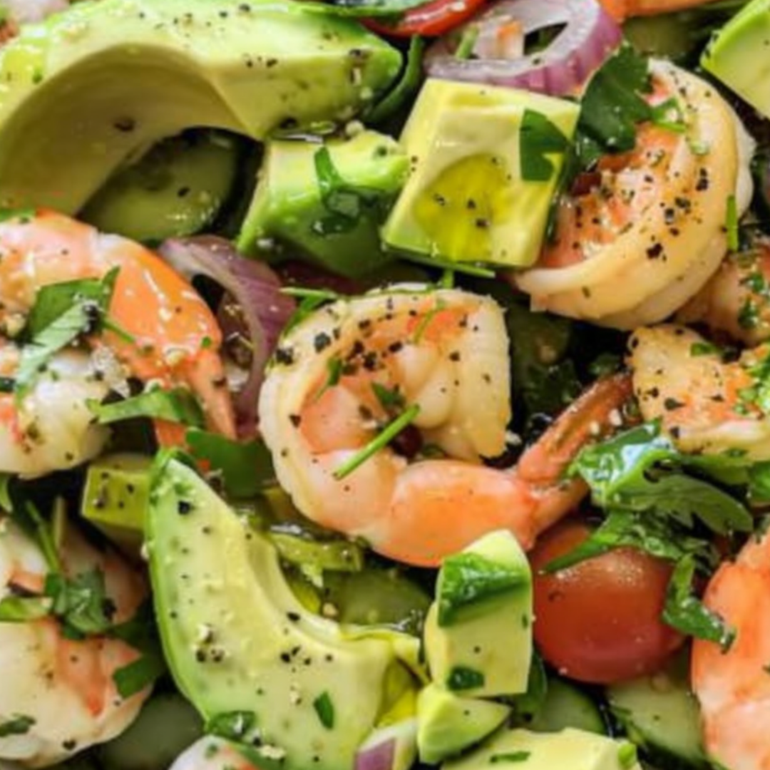 Refreshing Shrimp and Avocado Salad