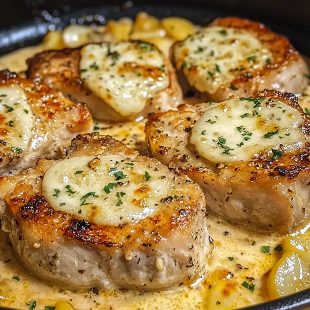 Garlic Parmesan Pork Chops