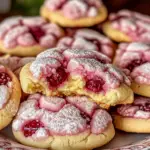 Soft and Chewy Raspberry Sugar Cookies