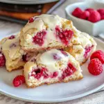 Best Raspberry White Chocolate Scones