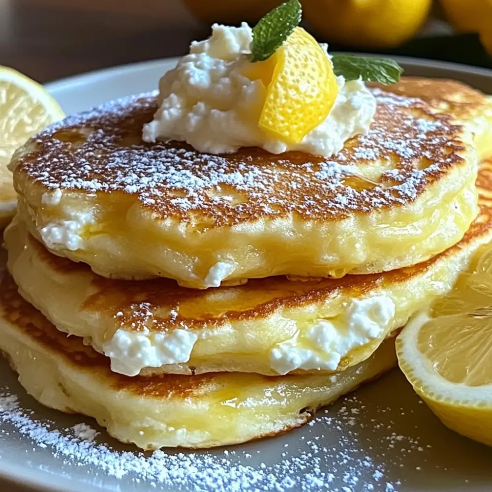 Lemon Ricotta Pancakes