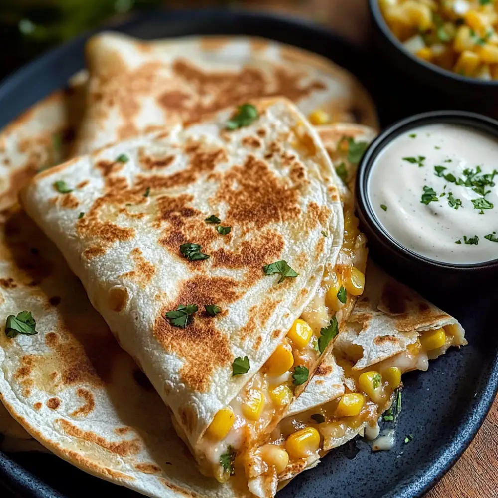 Easy Elote Quesadilla Recipe