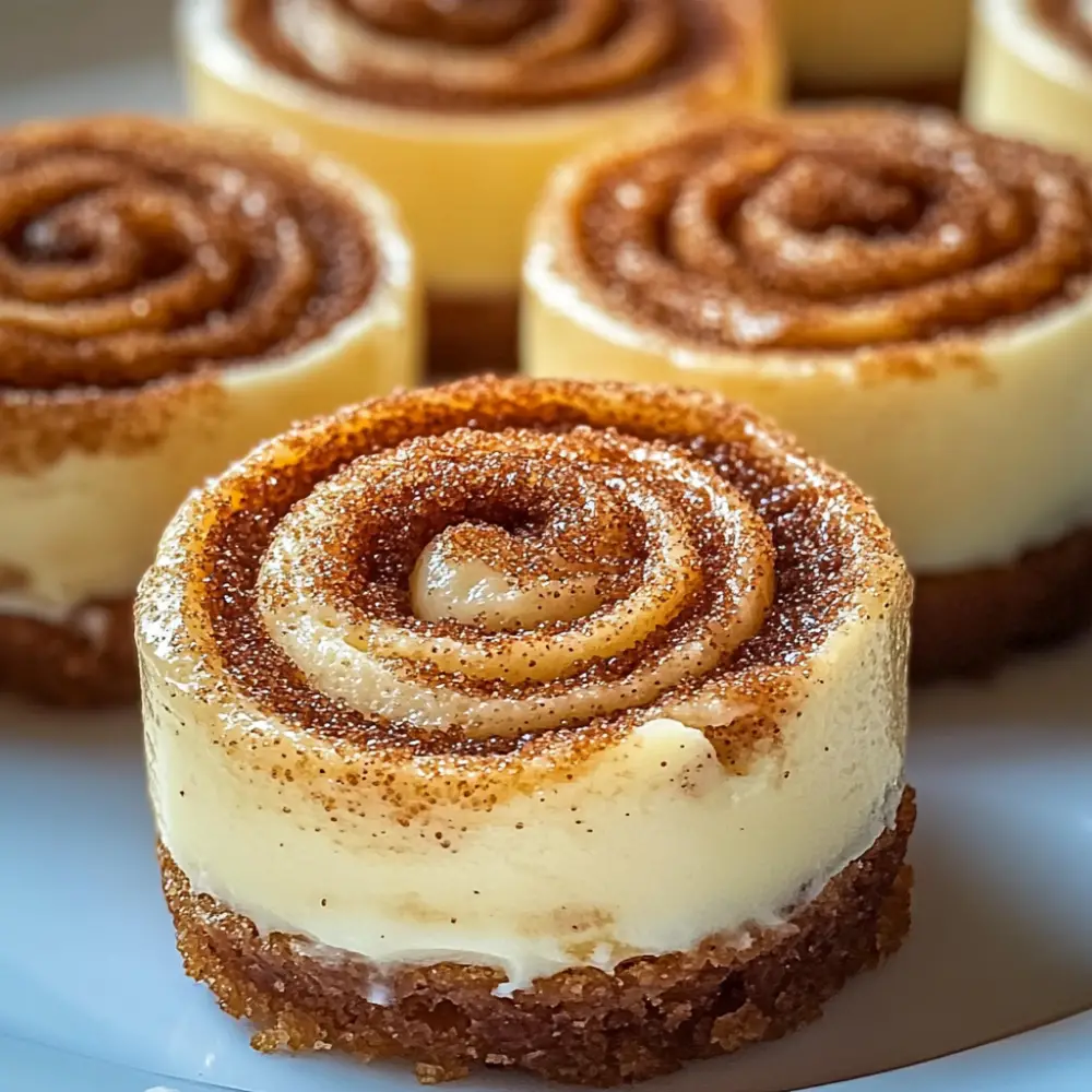 Mini Cinnamon Roll Cheesecakes – The Best of Both Worlds