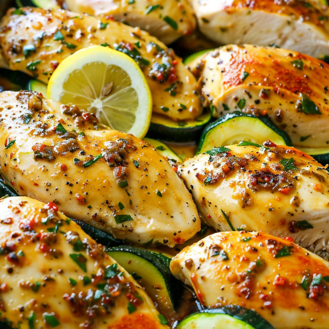 Easy Baked Chicken and Zucchini Recipe