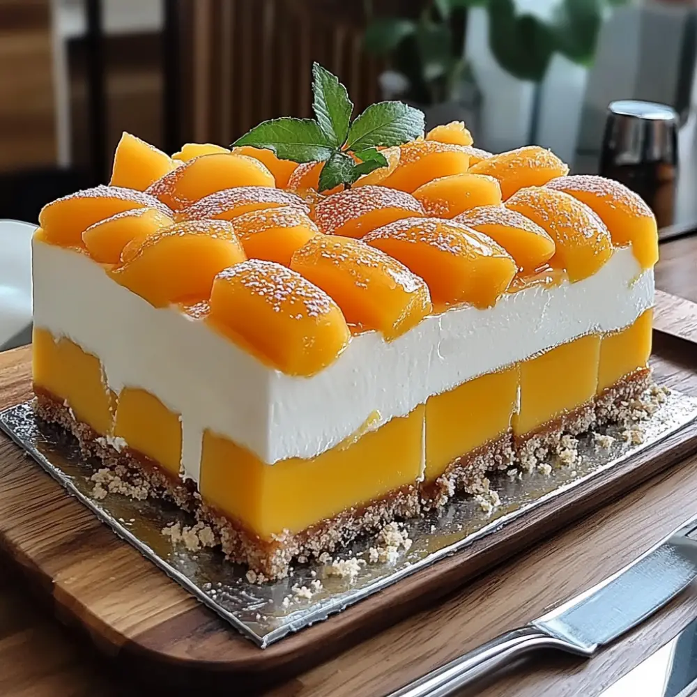 Mango Tango Cheesecake Cake