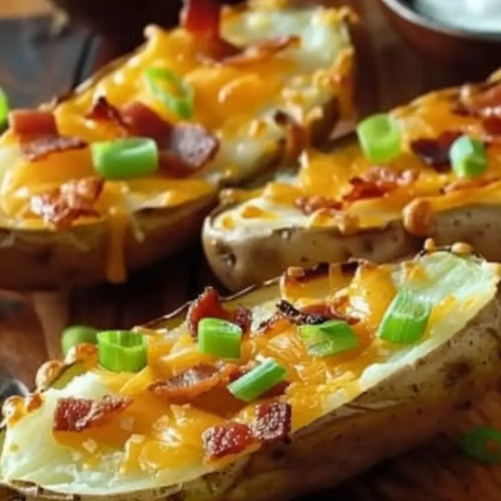 Crispy Baked Potato Skins