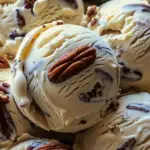 Homemade Butter Pecan Ice Cream