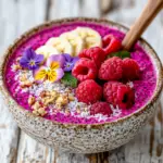 Raspberry Chia Pudding 3 Raspberry Chia Pudding