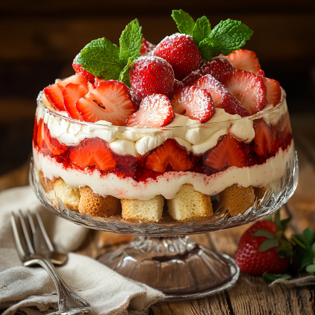 Strawberry Tiramisu