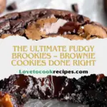 The Best Fudgy Chewy Brookies Recipe