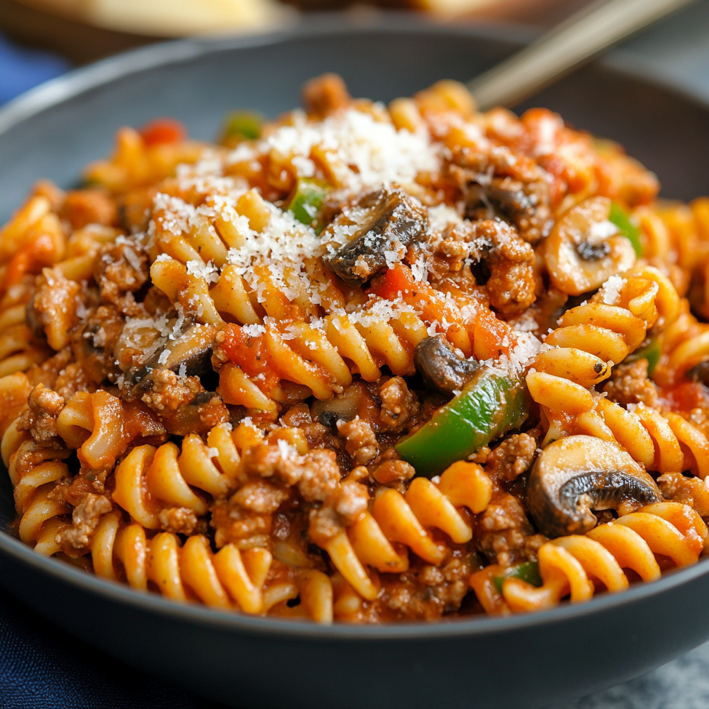 Baked Ziti with Ricotta & Mozzarella