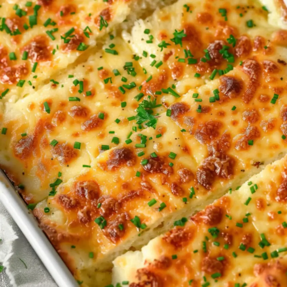 Cheesy Garlic Bread Recipe