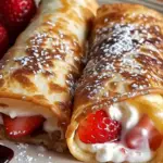 Strawberry Cheesecake Chimichangas