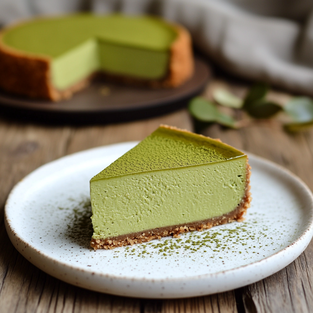 Original Matcha Japanese Cheesecake Recipe