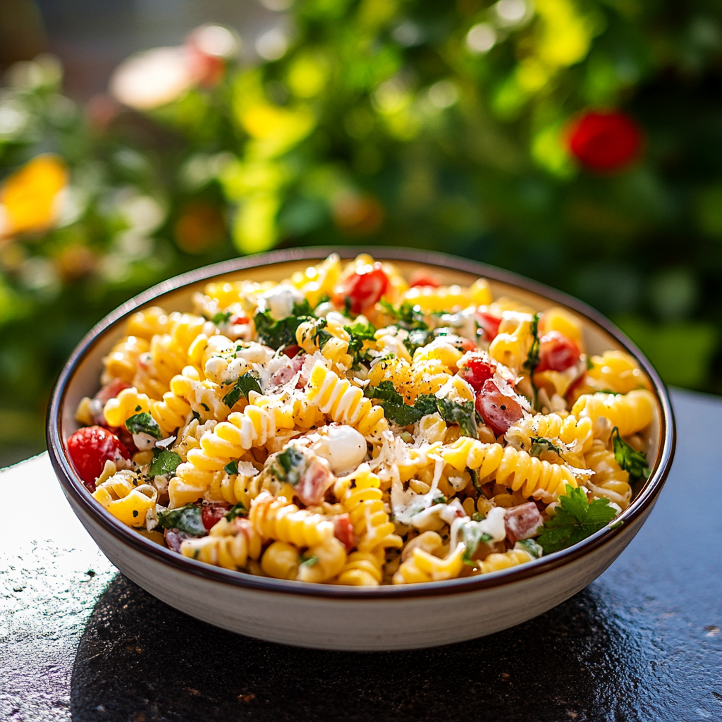 Elote Pasta Salad