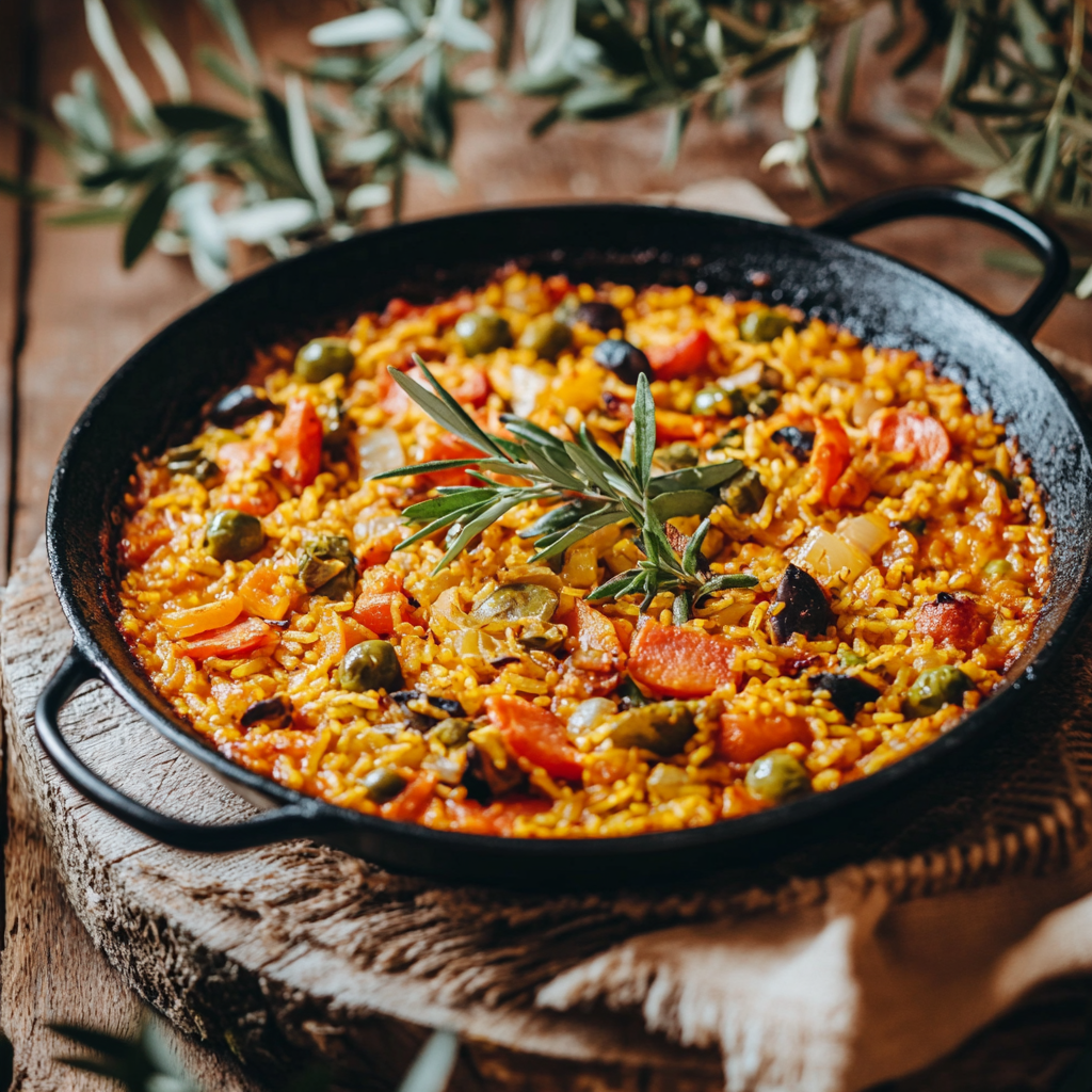 Vegetarian Paella