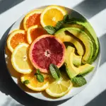 Citrus & Avocado Salad with Mint Vinaigrette 3 Citrus & Avocado Salad with Mint Vinaigrette