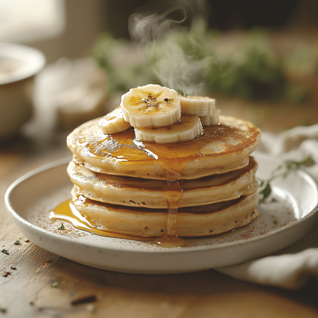 2-Ingredient Banana Pancakes