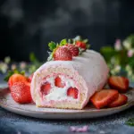 Strawberry towel roll 3 Strawberry towel roll