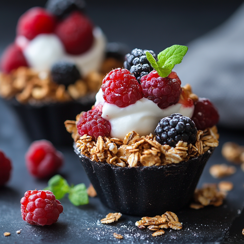 Mini Granola Cups