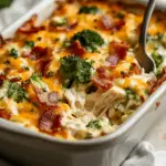 Keto Chicken Bacon Ranch Casserole