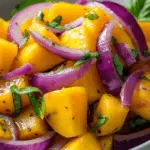 Mango Salad with Red Onion and Fresh Herbs