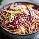 Grape and Apple Slaw with Poppy Seeds