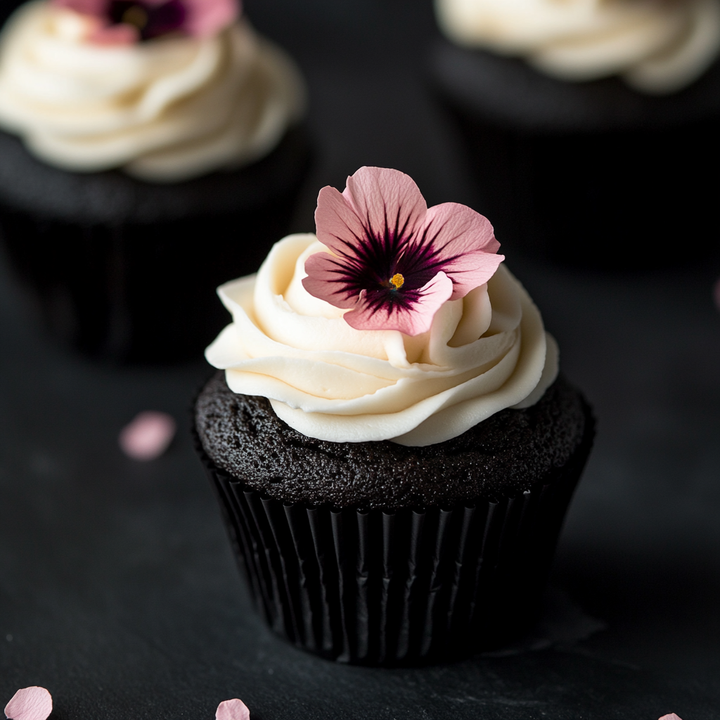Black Velvet Cupcakes