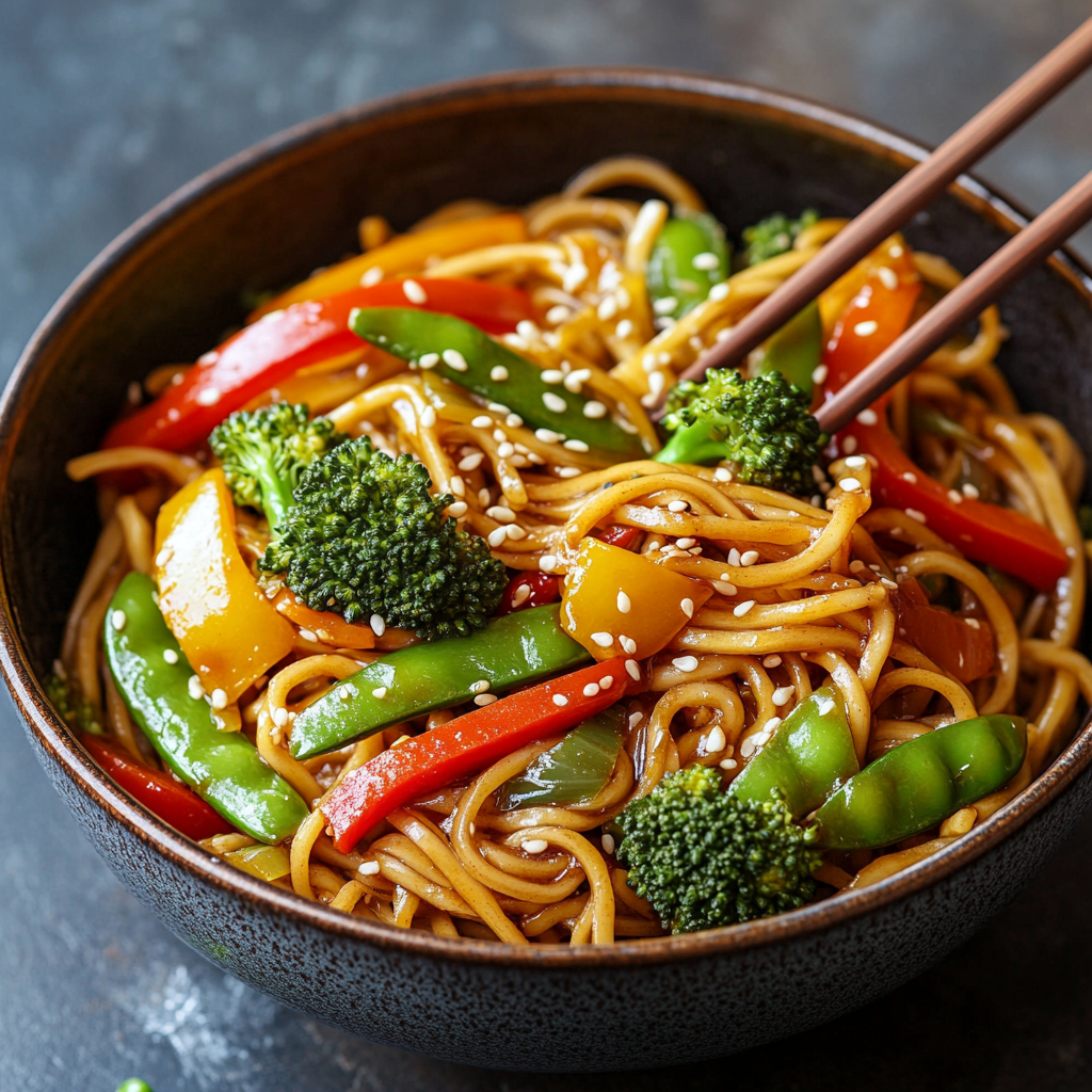 Vegetable Stir Fry Noodles