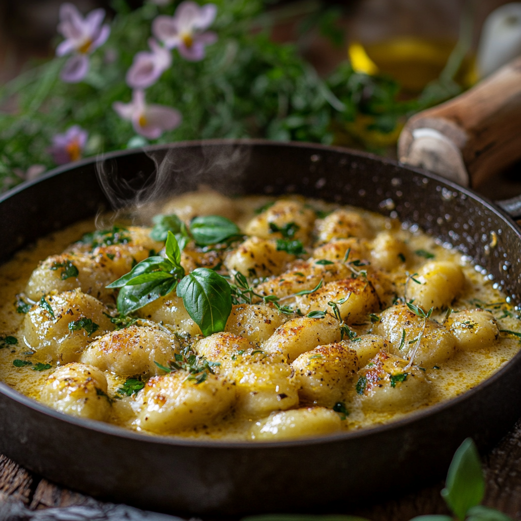 Lemon Chicken Gnocchi
