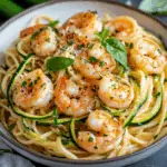 Spring Garlic Shrimp Pasta with Zucchini Ribbons 3 Spring Garlic Shrimp Pasta with Zucchini Ribbons