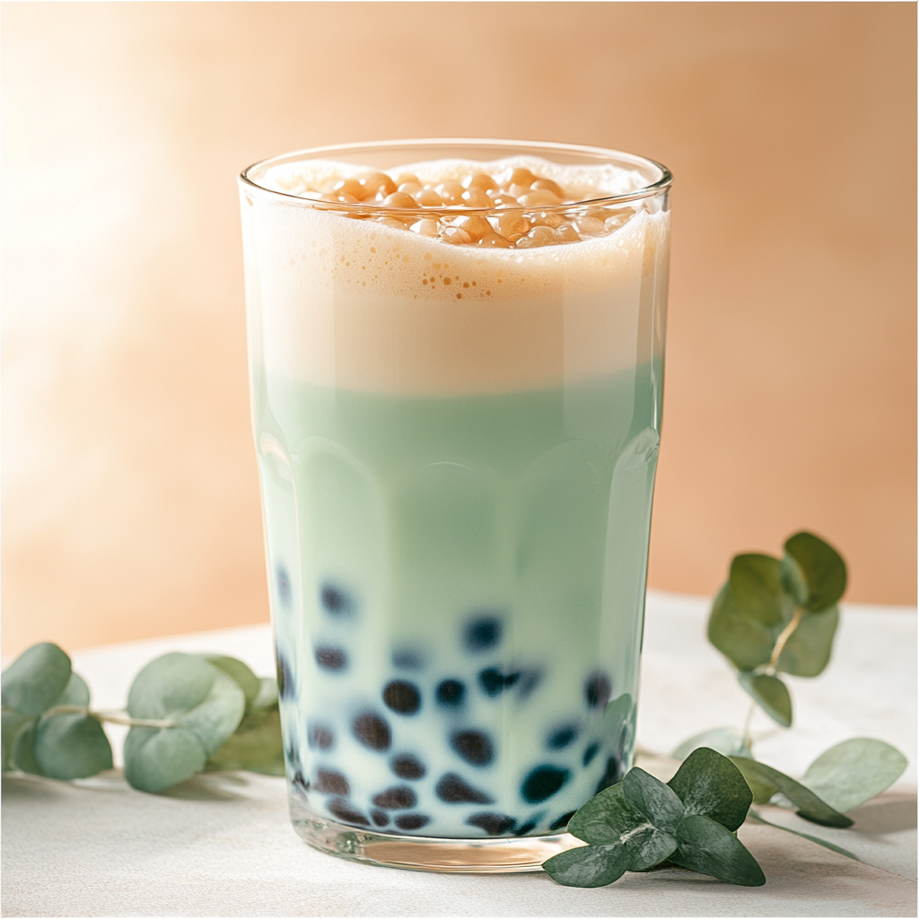 Blue Milk Tea