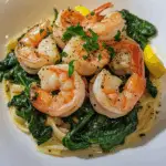 Spring Lemon-Garlic Shrimp with Spinach Pasta 3 Spring Lemon-Garlic Shrimp with Spinach Pasta