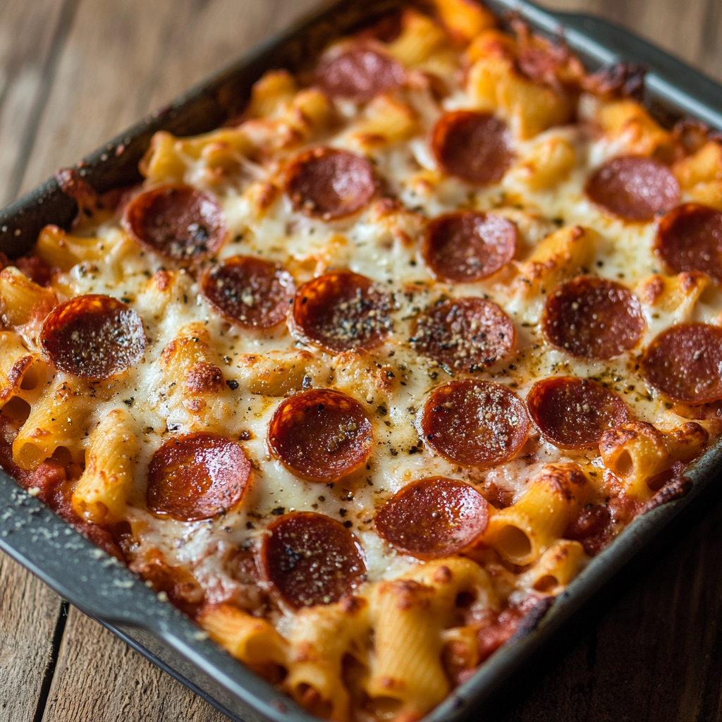 Pizza Pasta Casserole