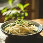 Spaghetti with Green Beans 3 Spaghetti with Green Beans
