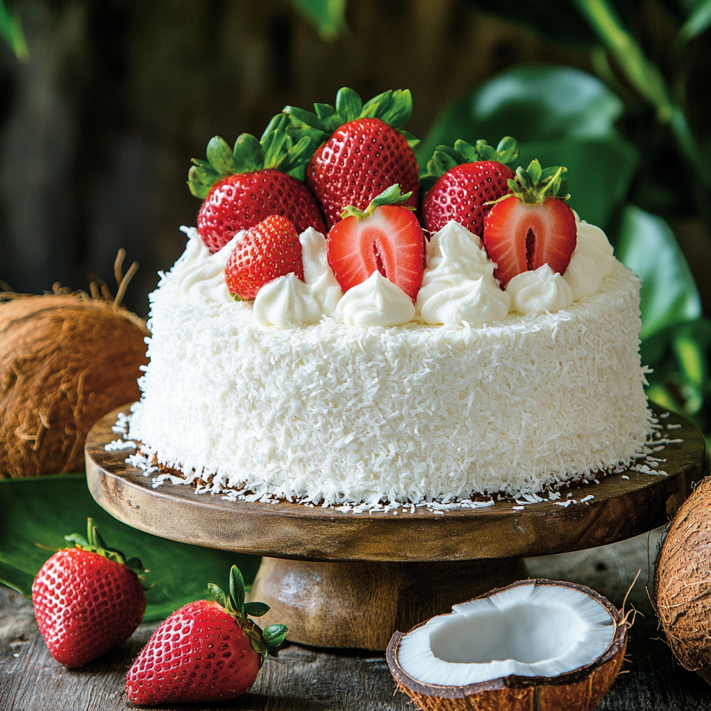 Coconut Strawberry Spring Fling