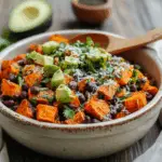 Sweet Potato Black Bean Casserole 3 Sweet Potato Black Bean Casserole